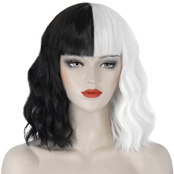 Cruella De vil Halloween wig - Picture 3 of 13